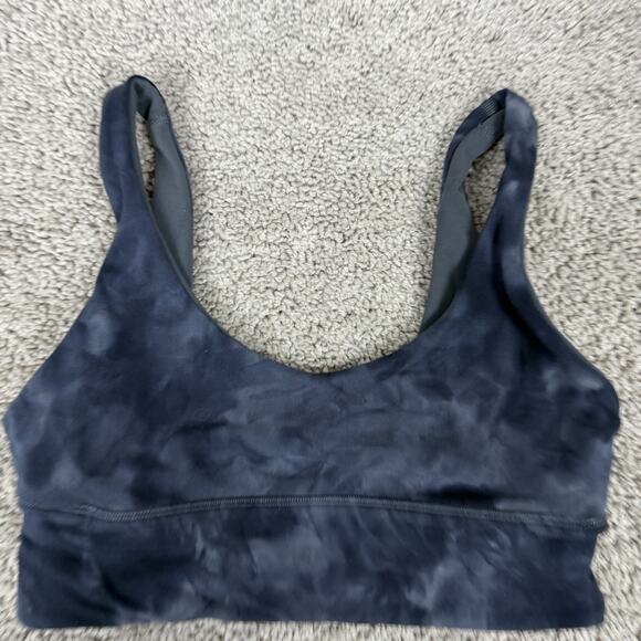 Lululemon Align Reversible Bra Womens 6 A/B Cups Diamond Dye Pitch light Support - Picture 3 of 11